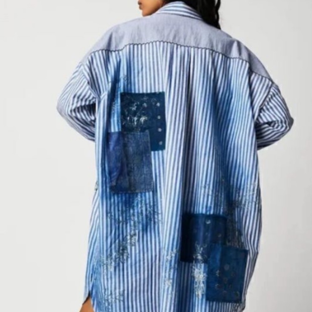 Free People by Nigel Preston Huntress shirt dress NWT XS/S - Picture 2 of 8